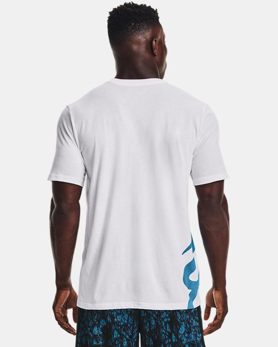 Men's Curry Ultra Splash T-Shirt, White, pdpMainDesktop image number 1